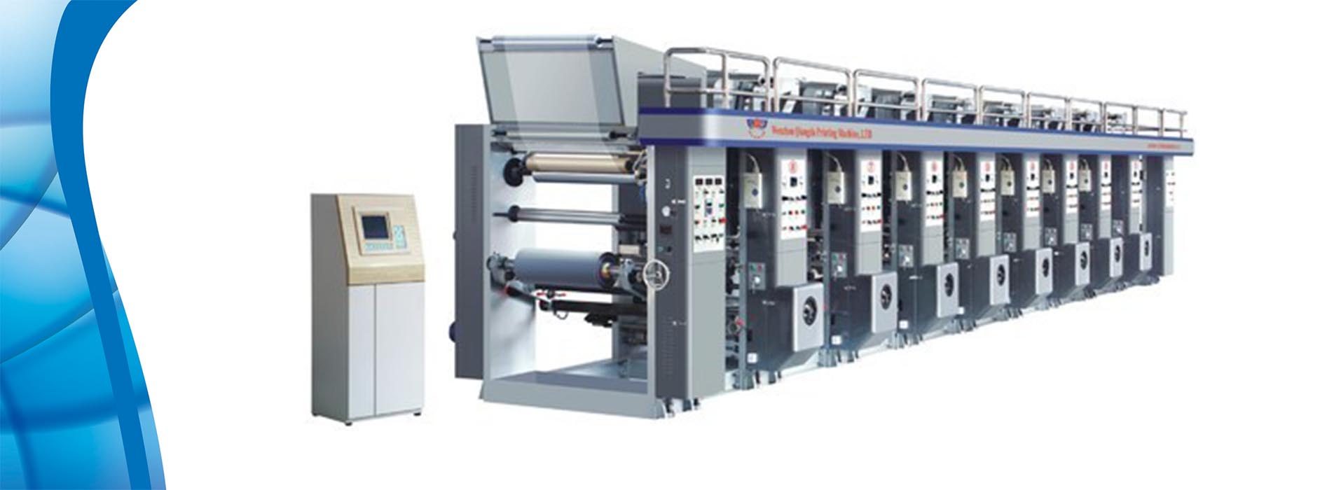 Aluminium printing foil machine